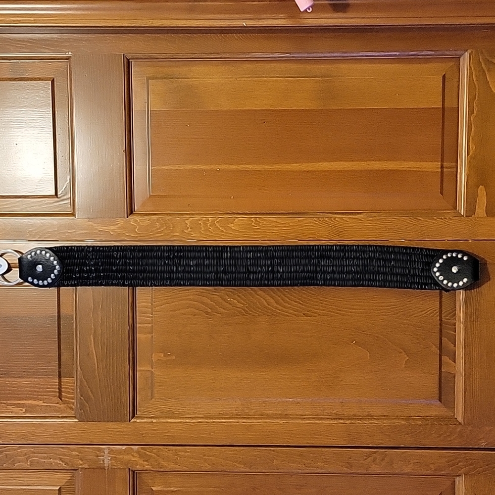 XL Black Banded Belt
